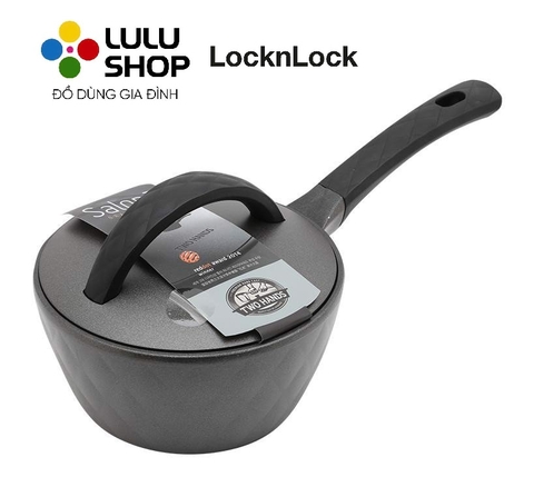 GTH3181-IH - Nồi Lock&Lock Salon 1 tay cầm 18cm (Có thể sử dụng bếp từ) - Màu đen