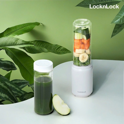 EJM433WHT Máy xay sinh tố Mini blender Locknlock 220-240 V, 50/60 Hz, 150 W, 280 ml - Màu trắng