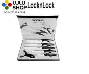 CKK101S01- Bộ dao nhà bếp 6 món: dao*5, dụng cụ gọt vỏ trái cây*1
