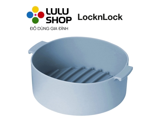 CKB002BLU – KHAY SILICONE dành cho nồi chiên không dầu và lò vi sóng Lock&Lock, 238X210X70MM – Màu xanh dương