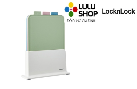 CSC251-Bộ thớt kháng khuẩn Index-Thớt 3P+Giá đỡ thớt-Color box-PP-VN-5