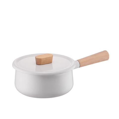 CSU2181-Nồi 1 tay cầm có nắp SUIT MELLOW LocknLock 18CM-BEG-CN-6-IRON-Single