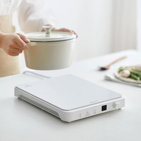 EJI146WHT Bếp điện từ Locknlock Slim induction cooker 220V, 50Hz, 1850W- Màu trắng