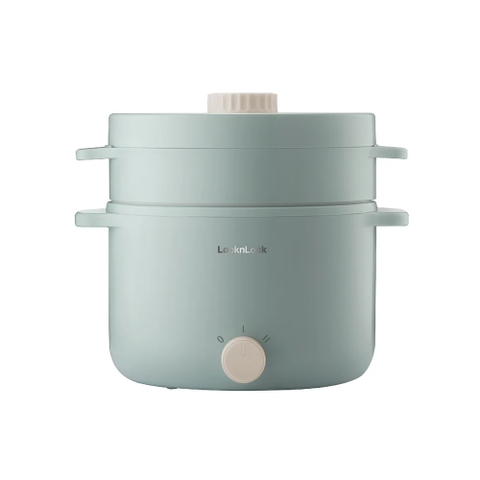 EJP156MIT Nồi điện đa năng Locknlock Electric multi pot 220V, 50Hz, 600W, 2.0L- Màu mint