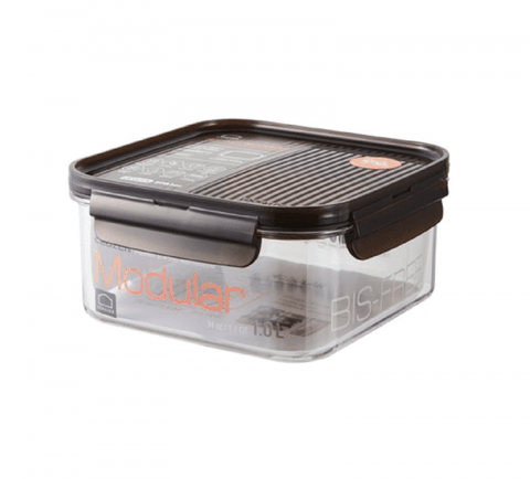 LBF452 - Hộp bảo quản thực phẩm hình vuông Bisfree Modular 1L