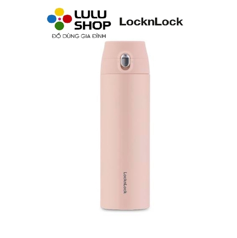 LHC3257PIK - Bình giữ nhiệt LocknLock Featherlight One-touch Tumbler 500ml - Màu hồng
