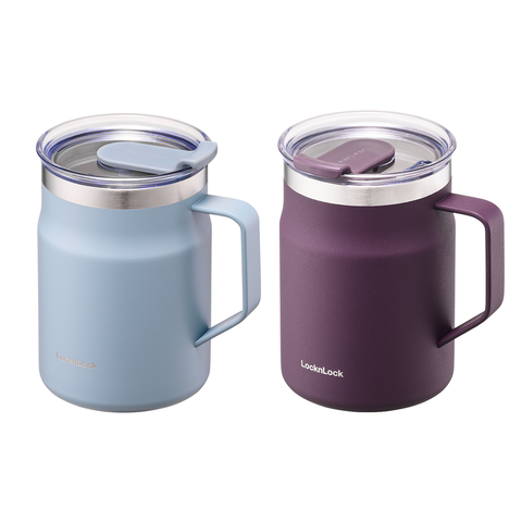 LHC4219MIT - Ca nước giữ nhiệt LocknLock Metro Mug 475ml - Màu xanh bạc hà