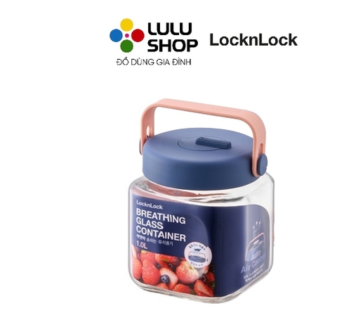 LNG551NVY – Hũ đựng thực phẩm bằng thủy tinh 1l
