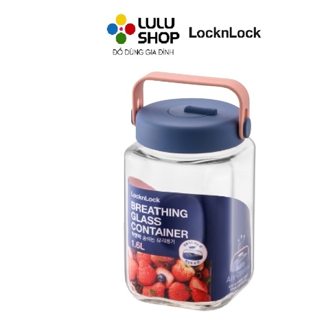 LNG552NVY – Hũ đựng thực phẩm bằng thủy tinh 1.6l
