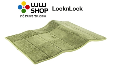 MAT511GRN-Thảm chùi chân memory foam - Stripe, size M-460*700-15, màu xanh lá.