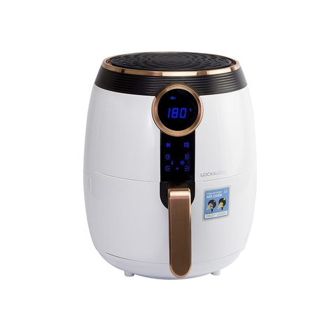 EJF376W-Nồi chiên không dầu L&L 1500W-4L-màu trắng
