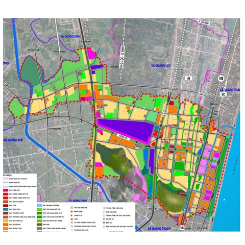 Hệ thống hạ tầng xã hội, kinh tế theo định hướng quy hoạch