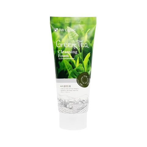Sữa rửa mặt Chiết Xuất Từ Trà Xanh - 3W Clinic Green Tea Cleansing Foam