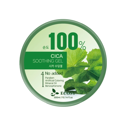 Gel Dưỡng Da Đa Năng Chiết Xuất Rau Má ECOSY GDNRM300 300ml