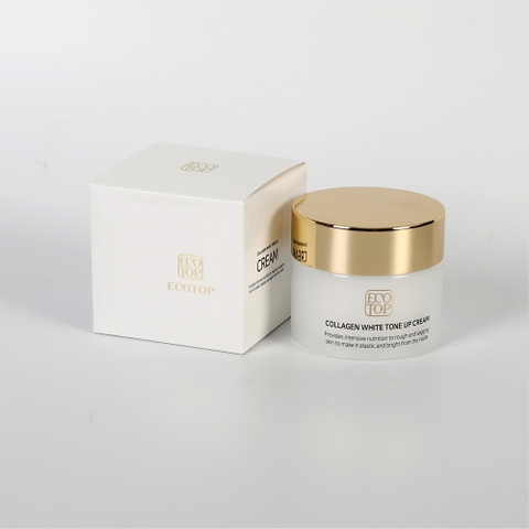 Kem Dưỡng Trắng Da Nâng Tone - Collagen White Tone Up ECOTOP KDT50 - 50ML