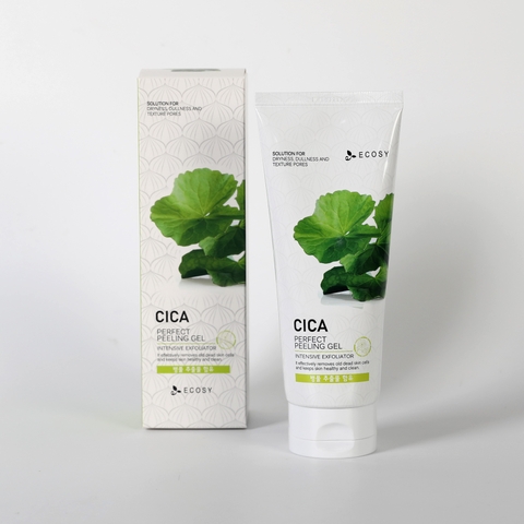 Gel Tẩy Tế Bào Chết Body Chiết Xuất Rau Má – Cica Perfect Peeling Gel ECOSY TTBRM180 - 180ML