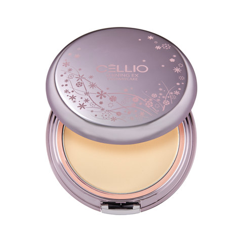 Phấn Phủ 2 lõi Cellio Ex Gold Snail Twoway Cake - ốc sên