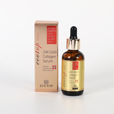 Serum Dưỡng Da Chống Lão Hóa 24K Gold Collagen ECOTOP SR24K50 - 50ML
