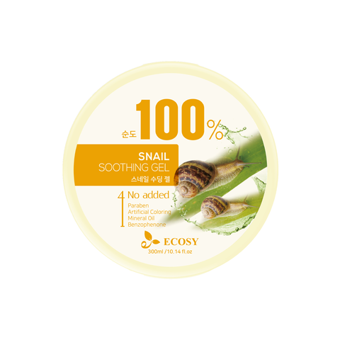 Gel Dưỡng Da Đa Năng Chiết Xuất Ốc Sên - Smoothing Snail Gel Ecosy GDNOS 300 - 300ML