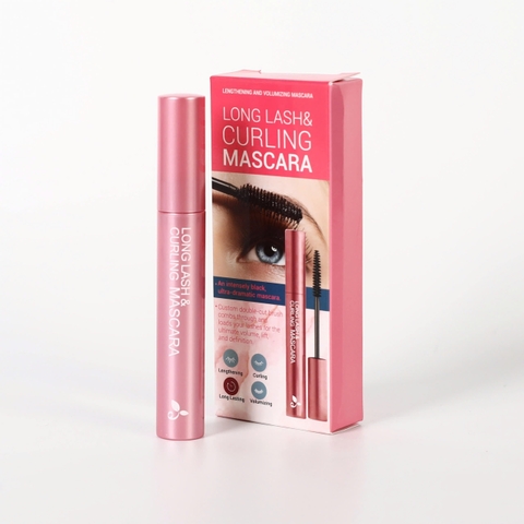 Mascara Làm Dài & Cong Mi - Mascara Pink Long Lash & Curling ECOSY MCR7 - 7G