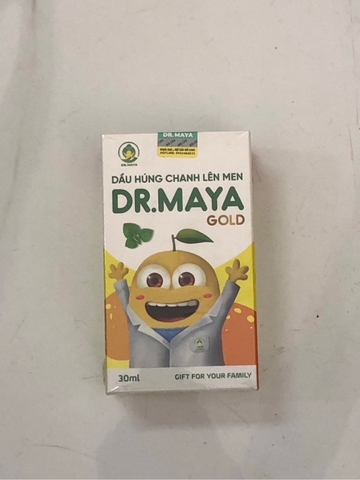 dầu húng chanh DR.MAYA (tk một hộp gac rơ lưỡi)