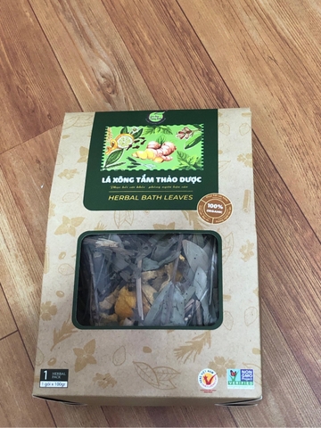 lá xông tắm thảo dược bảo nhiên