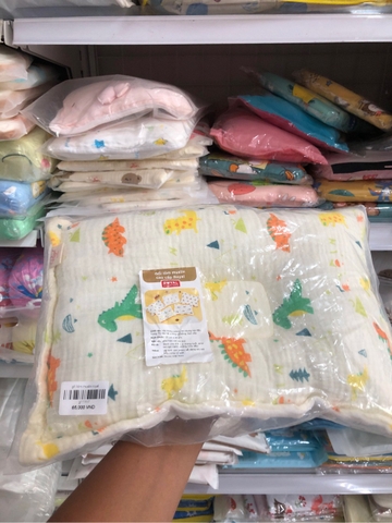 gối lõm muslin royal