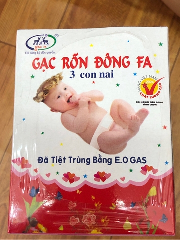 Gạc băng rốn đông fa