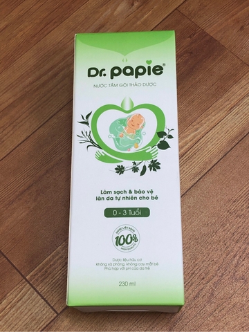 Nước tắm gội DR.PAPIE