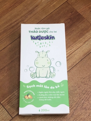 Nước tắm gội Kutieskin