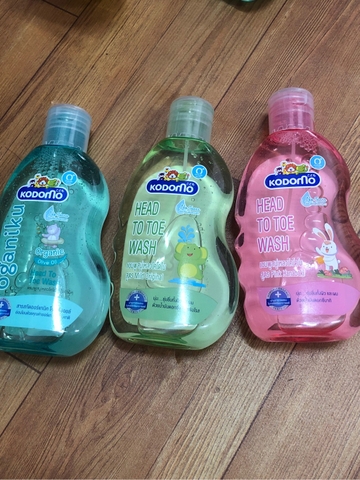 Sữa tắm gội Kodomo cho bé