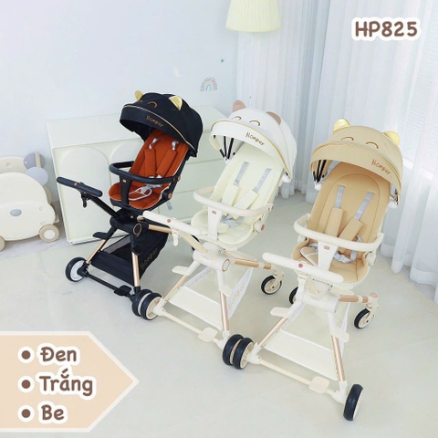 Xe Đẩy Du Lịch Gấp Gọn Honper hp825 Kèm Bàn Ăn Và Vô Lăng Phát Nhạc