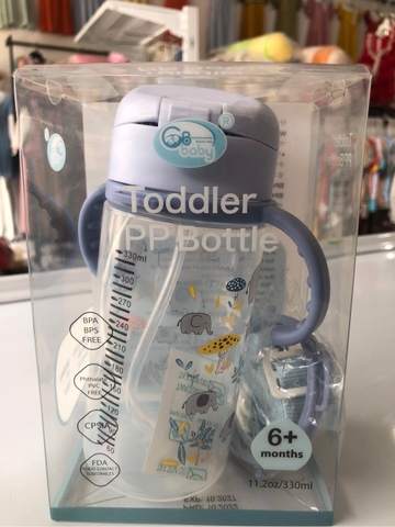 bình nước ống hút gb-baby 330ml