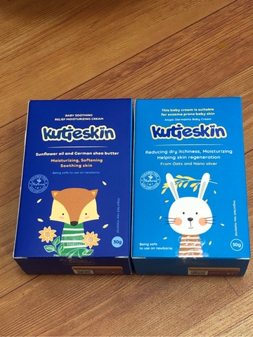 kem bôi chàm sữa kutieskin