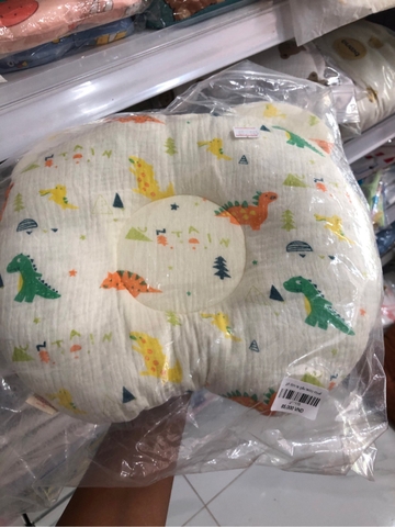 Gối lõm tai gấu teddy Sợi Tre Royal