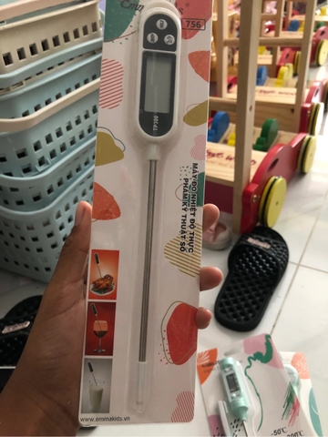 nhiệt kế que đo nhiệt độ sữa, thức ăn EMMA