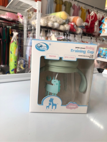bình nước ống hút pp cao cấp gb- baby 240ml