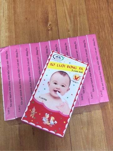 Rơ lưỡi Đông Fa cho bé