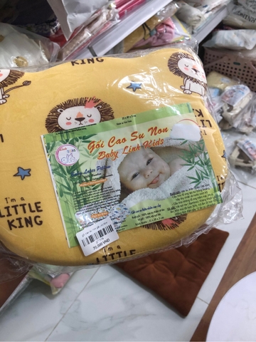 gối cao su non gấu có lỏm