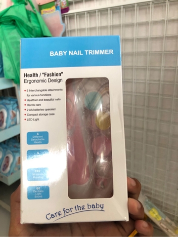 máy mài móng tay điện đa năng cho bé baby trimmer