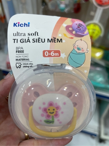Ti ngậm Kichi ultra soft ti giả siêu mềm