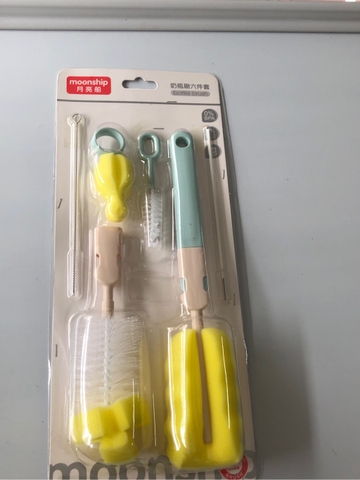 cọ rửa bình sữa moonship đa năng siliconmút