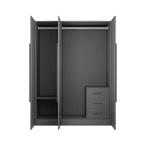 Tủ quần áo 3 cửa 6 ngăn F1GENZ cao cấp