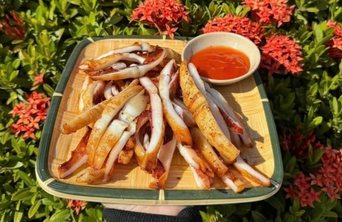 Mực Dẻo 2 Nắng -  đảo Phú Quý