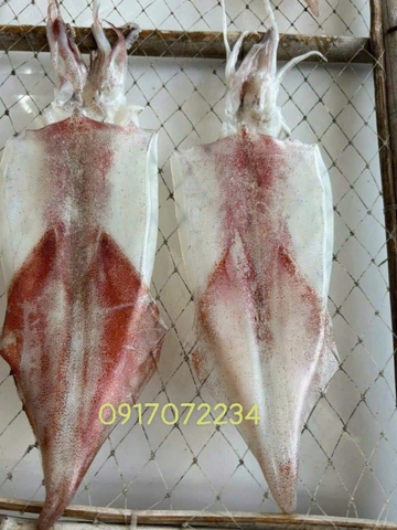 Mực Dẻo 2 Nắng -  đảo Phú Quý