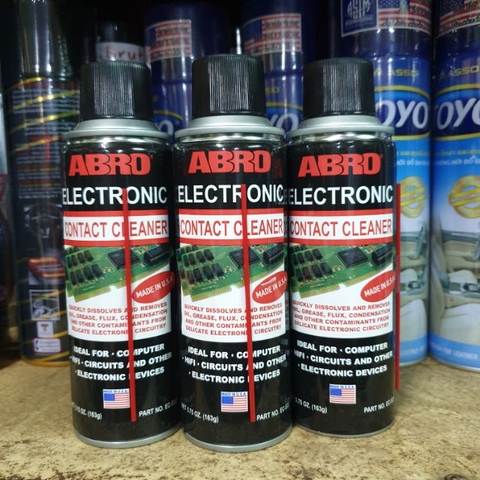 Chất làm sạch Abro Electronic Contact Cleaner 163g