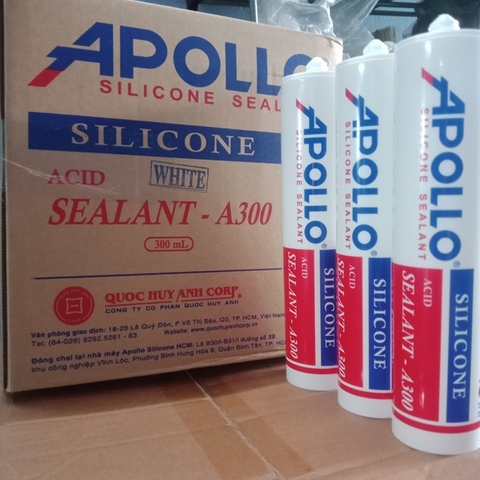 Keo dán Apollo Silicone Sealant A300 300ml