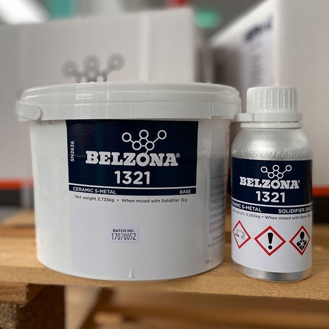 Mát tít kim loại Belzona 1321 Ceramic S-Metal 3kg