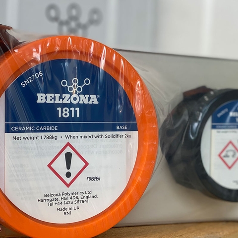 Mát tít Belzona 1811 Ceramic Carbide Protective Coating 2kg