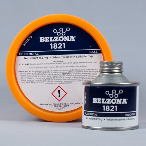Mát tít Belzona 1821 Fluid Metal Epoxy Coating 1kg